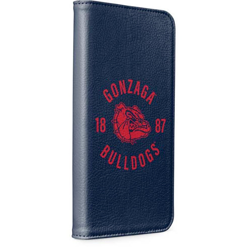 Gonzaga University Bulldogs 1887 iPhone 15 Pro Max Folio Case